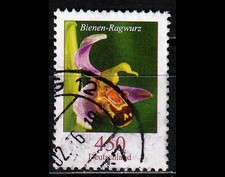 Deutschland Bund BRD Blumen 450 ct Bienen-Ragwurz - Mi-Nr. 3191 gestempelt