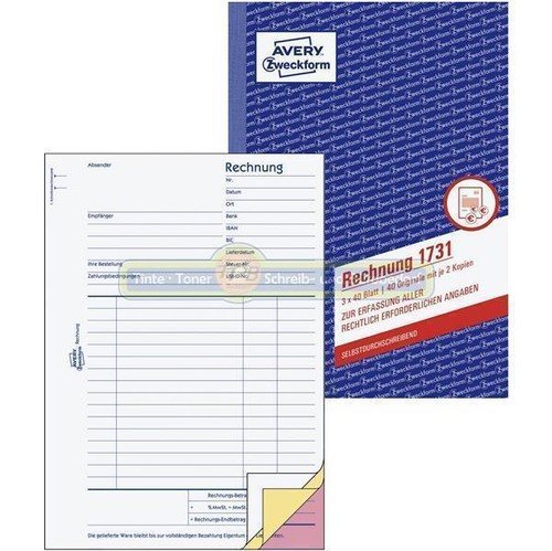 10x avery zweckform 1731 - avery,