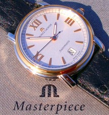 Elegante Maurice Lacroix - PONTOS “Date”; Stahl-/18K-Gold