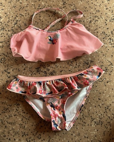 Bikini mädchen rosa mit - bikini,