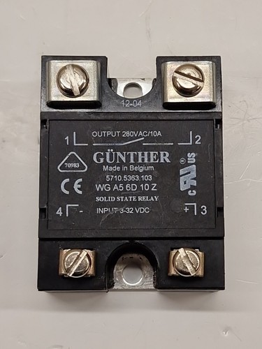 Günther halbleiterrelais 5710 - günther,