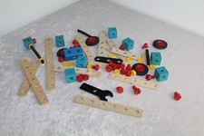 Vintage Bausteine Ersatz Teile DDR Vero Construc Baukasten Konvolut Zubehör