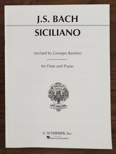 Bach siciliano klavier - bach,