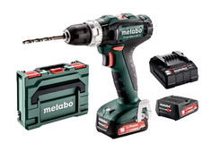 Metabo PowerMaxx SB 12 Akku-Schlagbohrer 2x 2.0 Ah LiHD Akku metaBOX 118