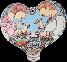 ROSENTHAL Herz-Wandteller