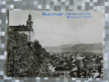 Ältere schöne Ansichtskarte von Rudolstadt - Heidecksburg, Blick auf die Stadt