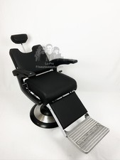 Herrenstuhl NEU BEZOGEN Greiner  Barberstuhl Welonda Alpha Synchron 1000