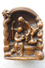 Krippe HL. Familie Wachskrippe