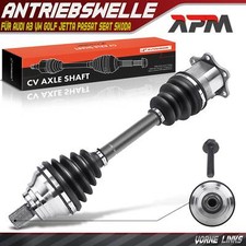 Antriebswelle Vorne Links ohne ABS Ring Automatikgetriebe für VW Golf Passat