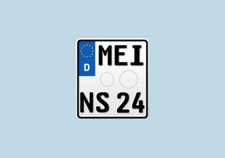 Motorrad kennzeichen - motorrad,