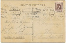 ÖSTERREICH 1925 „SALZBURG /
