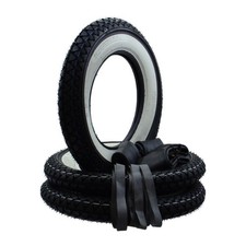 3x Kenda K333 Weißwand Reifen