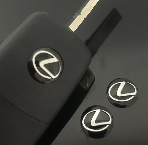 Lexus 14mm aufkleber - 14mm, alu