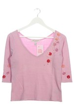 MARIA DI RIPABIANCA Langarm-Bluse Damen Bluse Gr. DE 38 pink Casual-Look