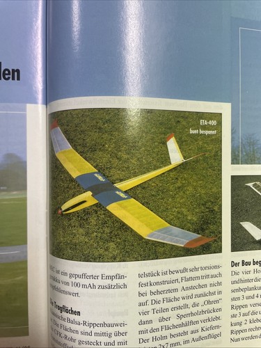 Bauplan für segelflugzeug - für, e-segelflugzeug