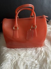 Furla Candy Bag die Große neu  Orange Cool Trendry Sold out Eyecatcher