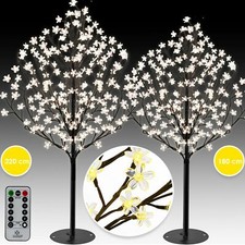 KESSER® Kirschblütenbaum 180-220cm LED Lichterbaum Leuchtbaum  200-220 LED's 