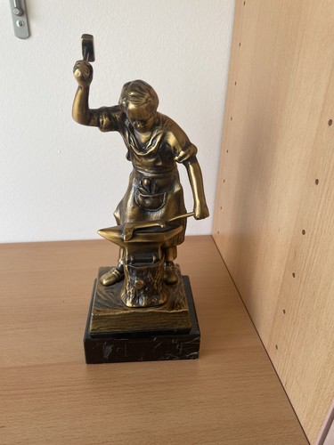 Pokal ehren figur schmied - pokal,,