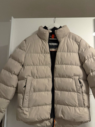 Superdry sports puffer jacket - sports,