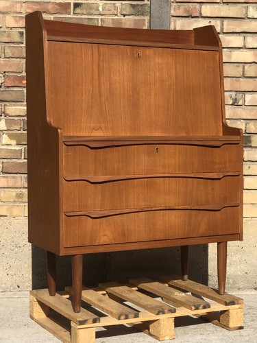 60er 70er jahre - teak, sekretär