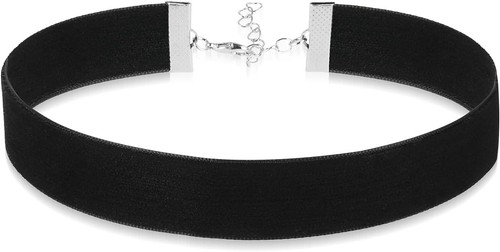 Schwarz samt choker - samt, 2cm