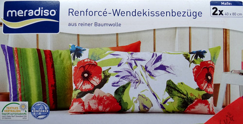 Stück renforce kissenbezug - 2,