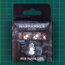 Würfelset der Iron Hands Dice 55-65 Space Marines Warhammer 40.000