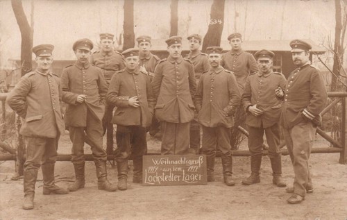 Gruppenfoto soldaten - ak,