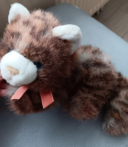 Kuscheltier katze 23 cm - -,