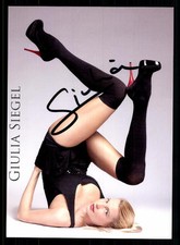 Giulia siegel autogrammkarte - siegel,