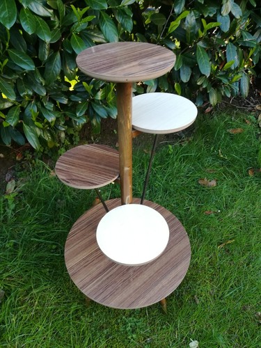 Vintage 50er 60er blumenbank - vintage, 50er/60er