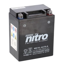 Nitro Batterie 12V 14AH YB14L-A2 Gel (für: Gilera RC 600 C 228 91-93 )