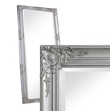 Wandspiegel Barock Silber 200