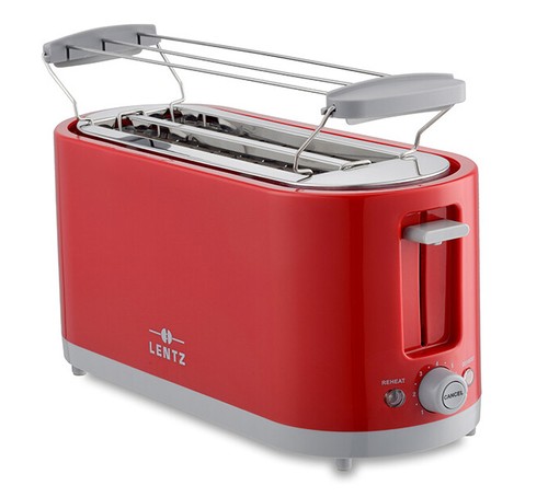 Toaster rot für scheiben - toaster,