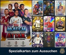 Topps Match Attax Champions League 2025/26 25/26 Spezialkarten zum Aussuchen
