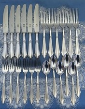 Traumhaftes Silberbesteck Vorspeise WMF 900 Fächer für 6 Personen