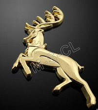 3D Hirsch Metall KFZ Aufkleber