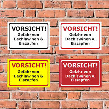 Schild - Gefahr von