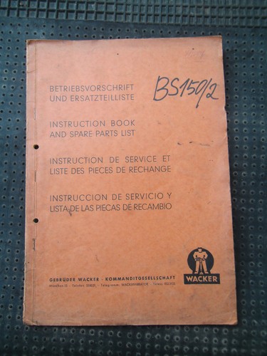 Betriebsvorschrift