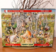 HEYE  PUZZLE 1000 T. FUNKY ZOO JURASSIC HABITAT aus Sammlung  TOP ZUSTAND