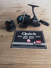 DAM Quick 1401, mit Ersatzspule und Rollenheft