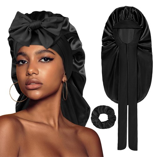 Acwoo satin haarhaube für - haarhaube,