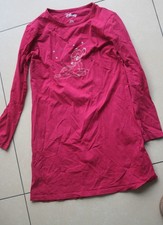 Tchibo Nachthemd Mädchen, Größe 134-140- pink Bambie- leuchtet im Dunkeln