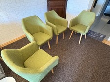 2-4x Esszimmerstühle CLP Utrecht Stuhl Polsterstühle Holz Wartezimmerstühle