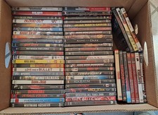 eine Kiste DVDs,  Konvolut von