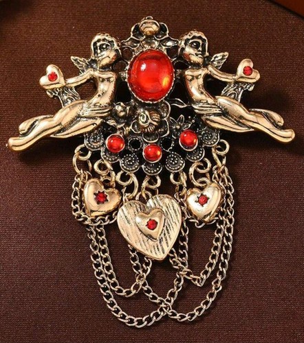 Elegante vintage brosche - elegante,