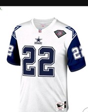 Emmitt Smith Dallas Cowboys 1996 Mitchell & Ness Authentic Throwback Retired...