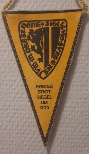 Wimpel dresden stadt wappen - wimpel,