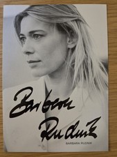 Barbara rudnik autogramm - barbara,