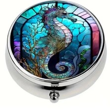 ausgefallene Pillendose Metall